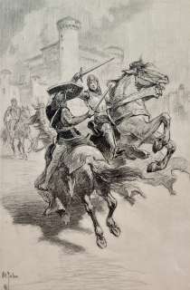 J. Allen St. John (American, 1872-1957) | Sword and Buckler (1927) | Shasta/Phoenix