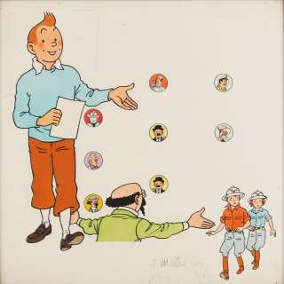 Hergé, Georges Remi... | HERGÉ, Georges Remi dit (1907-1983) Studio HERGÉ, gouache... | Stanley’s Auction