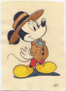 Disney characters - Original drawing - Mickey 70 - EO - (2018) | Catawiki