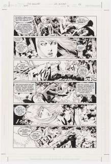 SANDMAN PRESENTS: BAST #3 PAGE ORIGINAL PENCIL ART BY JOE BENNETT. | Hake’s