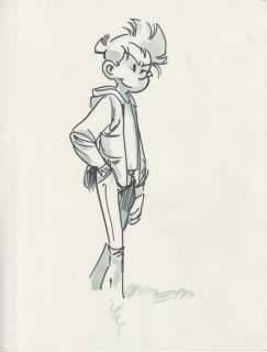 Munuera, José Luis - Dessin original - Spirou   (2005) | Catawiki