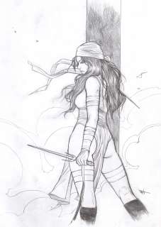 Marco Turini - Elektra Illustration