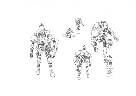 Cyrille Pomès. Métal Hurlant 2