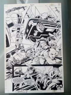 Batman #586 - Original half splash Page Art  - EO - (2001) | Catawiki