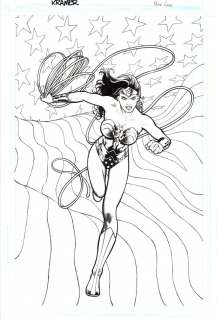 Don Kramer - wonder woman page promo