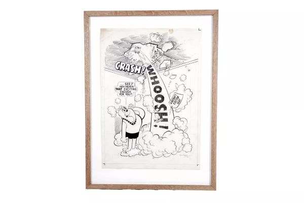 Lot 269 - Original artwork featuring Barney Bulldog by Bill Ritchie | misc / divers