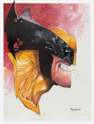 Rb White | Wolverine Portrait 9x12 | Raremarq (Buy It Now)