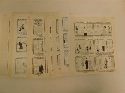 The Better Half Newspaper Comic Strip Proofs | misc / divers