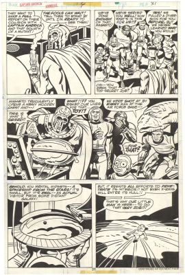 Jack Kirby - Captain America Annual #4 p31