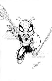 J. Scott Campbell | Original Art: Amazing Spider-Man #1 JSC EXCLUSIVE cover F | J. Scott Campbell