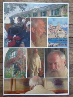 Le Hénanff, Fabrice - Planche originale en couleur - Monet, un arc-en-ciel sur Giverny + Album avec dédicace - (2019) | Catawiki