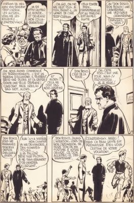 Lot 615 - Jijé. Planche originale Don Bosco | BDEnchères