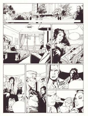 Lot 689 - Vrancken. Planche originale IR$ | BDEnchères