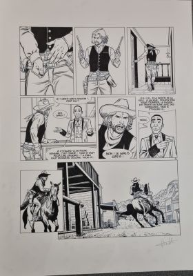 Henriet , Alain - planche originale (96) - La vallée des oubliées | Galerie des bulles