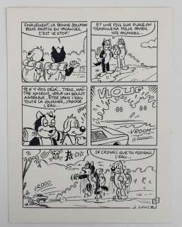 Cance Pif Le Stop Planche... | CANCE Pif Le stop Planche 3 d’une aventure Encre de... | Vermot et Associés