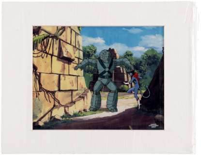 PRYDE OF THE X-MEN ANIMATION CEL (1989) - NIGHTCRAWLER DANGER ROOM SEQUENCE. | Hake’s