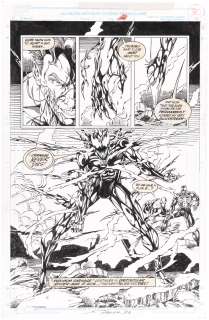 SPIDER-MAN #36 (MAXIMUM CARNAGE) COMIC BOOK PAGE ORIGINAL ART BY TOM LYLE. | Hake’s