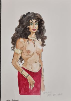 Zuccheri , Laura - illustration originale - Kamasutra | Galerie des bulles