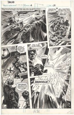 Gene Colan | Tomb of Dracula #4 p34 | Nostalgic Investments