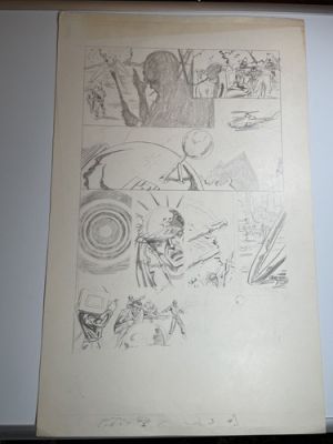 EARL NOREM COMIC BOOK ART Original Storyboard Vintage Comic Books Dc Marvel X1 | eBay US (Buy It Now)