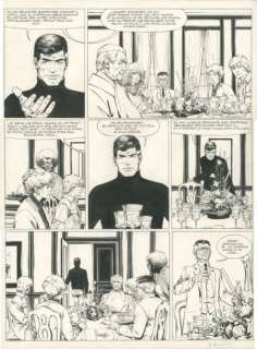 VANCE XIII LÃ  oÃ¹ va l’indien Encre de Chine pour la planche 20 du 2e album | Millon