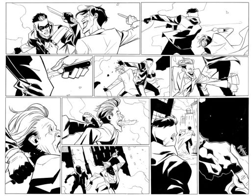 Mark Morales | DC K.O.: Red Hood vs The Joker PGS 4-5 | Mark Morales