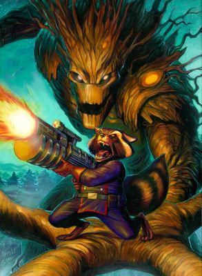13_Rocket Raccoon & Groot
