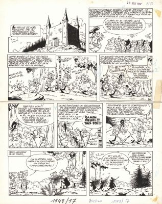 REMACLE Marcel (1926-1999) Le... - Lot 273 - REMACLE Marcel (1926-1999) Le Vieux Nick et Barbe-Noire...