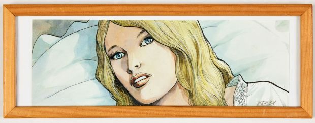 Berlion - Dessin... | Berlion - Dessin original : Magnifique dessin en couleurs... | Tessier Sarrou