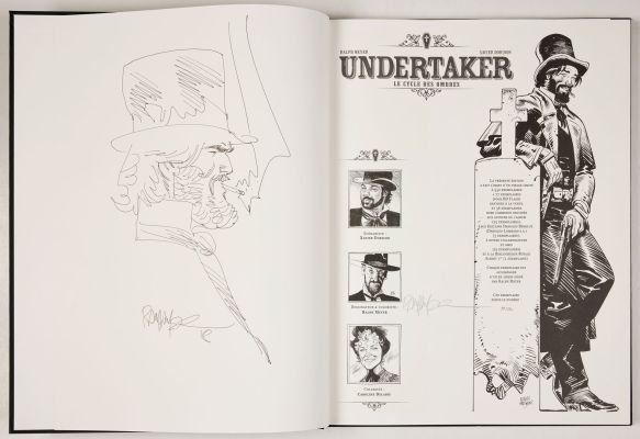 Ralph Meyer - Dédicace... | Ralph Meyer - Dédicace : Undertaker, Le cycle des Ombres.... | Tessier Sarrou