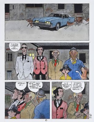 BARU (Hervé BARULEA,... - Lot 117 - BARU (Hervé BARULEA, né en 1947) Canicule, planche...