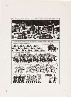 Marjane Satrapi | Persepolis (Original Book Art, page 9) | Sotheby’s