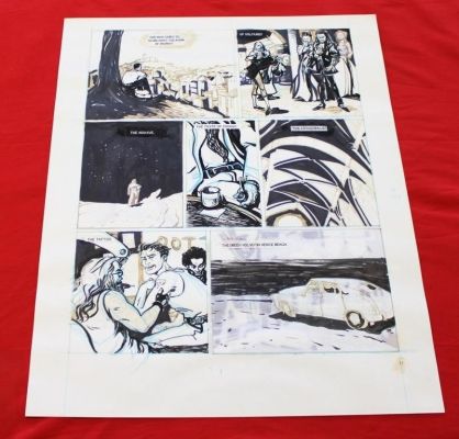 Lot 243 - Original Artwork Paul Pope pg31 Ballad Richardson | misc / divers