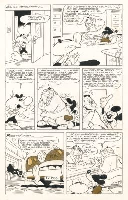 Romano Scarpa | Topolino e la Nave del Microcosmo | Galerie Laqua
