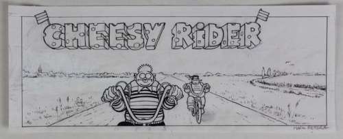 Mark Retera - Originele Strook - Openingsbanner - de Dirk-Jan # 21 - (2015) | Catawiki