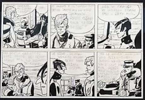 BD Boum Blois - Corto Maltese - Ensemble de Deux Strips "La Jeunesse de Corto" - (1981) | Catawiki