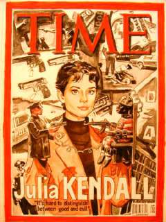 Vannini Luca | JULIA TAVOLA ORIGINALE ACQUARELLO COLORI 25 X 35 FIRMATA | Casa del Fumetto