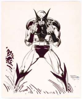 Brian Bolland -Wolverine Specialty Illustration Original Art (undated). Brian Bolland is best known for - | Heritage
