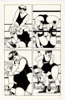 Jaime Hernandez | Whoa, Nellie! #1 Story Page 14 Original Art (Fantagraphics, 1996). | Heritage