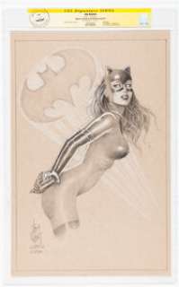 Jim Balent - Catwoman Illustration Original Art - CGC Signature Series (2019)....