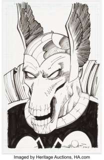 Walt Simonson - Beta Ray Bill Specialty Illustration Original Art (2017)....