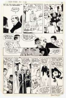 George Pérez And Romeo Tanghal | Teen Titans #21 Story Page 15 Original Art (DC, 1982).... | Heritage