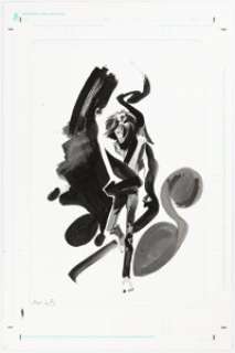 Matias Bergara -Sandman Illustration Original Art (undated)....