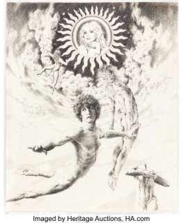 Gadino, Victor | Victor Gadino Homage to Our Lady of the Lashes Original Art (1972).... | Heritage