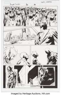 Marvel Artist - Steve Kurth and Drew Hennessy Avengers: The Initiative #20 Story Page 10 Original Art (Marvel, 2009)....