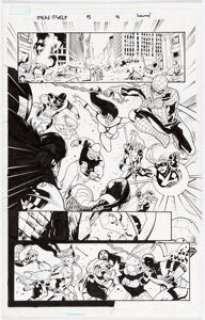 Immonen, Stuart | Stuart Immonen and Wade Von Grawbadger Fear Itself #5 Story Page 14 Original Art (Marvel, 2011).... | Heritage