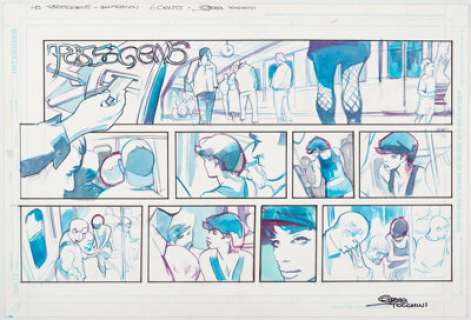 Tocchini, Greg - Greg Tocchini "Passagens" Illustration Original Art (c. 2010)....