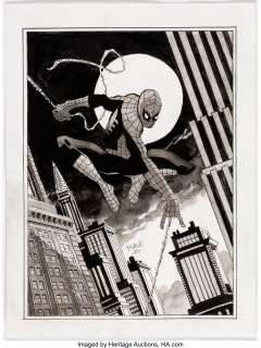 Sale, Tim | Tim Sale - Spider-Man Illustration Original Art (2021).... | Heritage