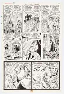 Thorne, Frank | Frank Thorne Marvel Feature #5 Story Page 6 Red Sonja Original Art (Marvel, 1976).... | Heritage