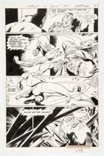 Kane, Gil | Gil Kane The Hawk and The Dove #5 Story Page 21 Original Art (DC, 1969). ... | Heritage